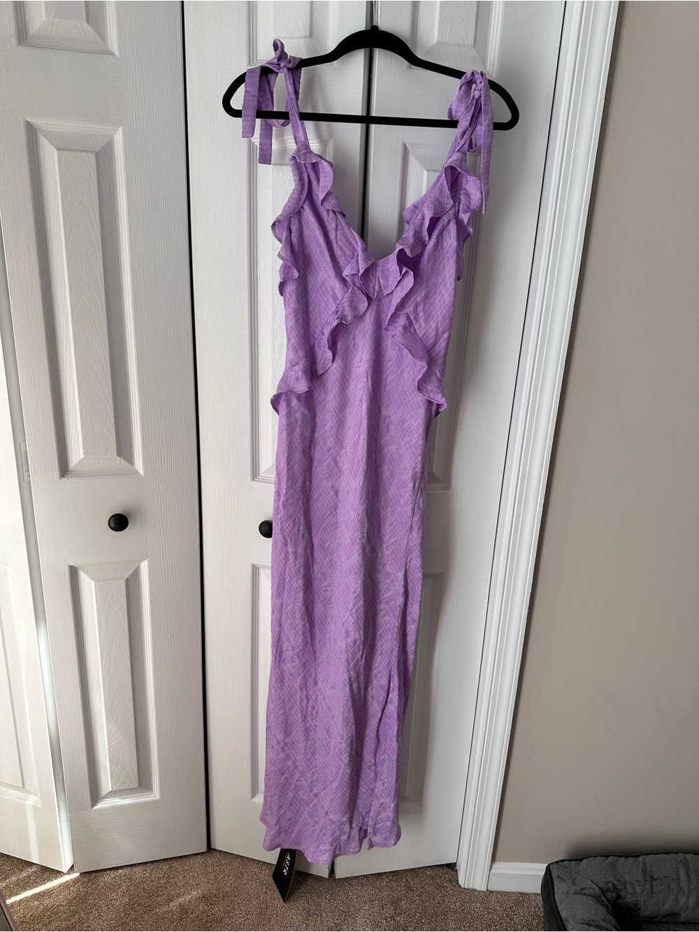 ASTR Sorbae Ruffle Maxi Dress